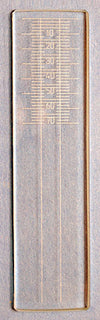 MOUTHPIECE GLASS GAUGE
