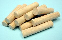 STICK CORK -   1/4" DIAMETER (6.4mm)