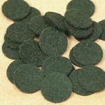 GREEN KEY FELT DISC   9/16" (14.3mm)
