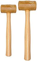 WEIGHTED RAWHIDE MALLET - MEDIUM