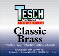 TESCH CLASSIC BRASS CLEANER GALLON BOTTLE - 4 PACK